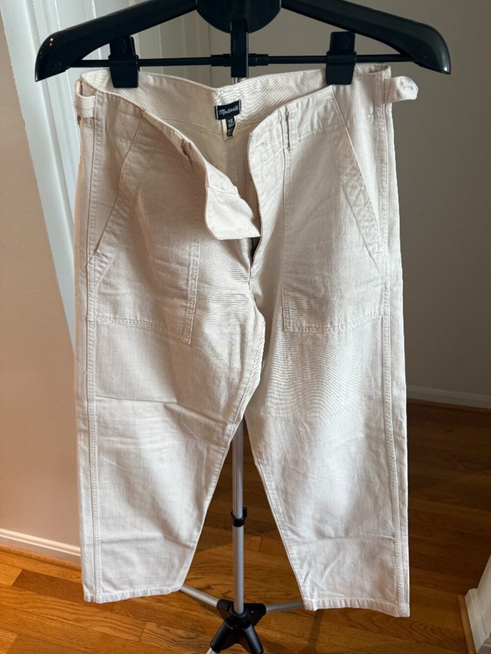 Madewell cream utility trousers - 28x32